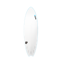 torq Soft Deck PE 6'6 - Fish - Blue