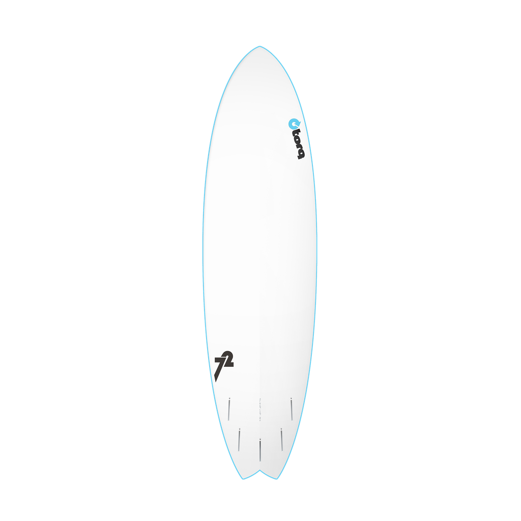 torq Soft Deck PE 7'2 - Fish - Blue