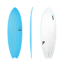 torq Soft Deck PE 5'11 - Fish - Blue