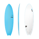 torq Soft Deck PE 6'6 - Fish - Blue