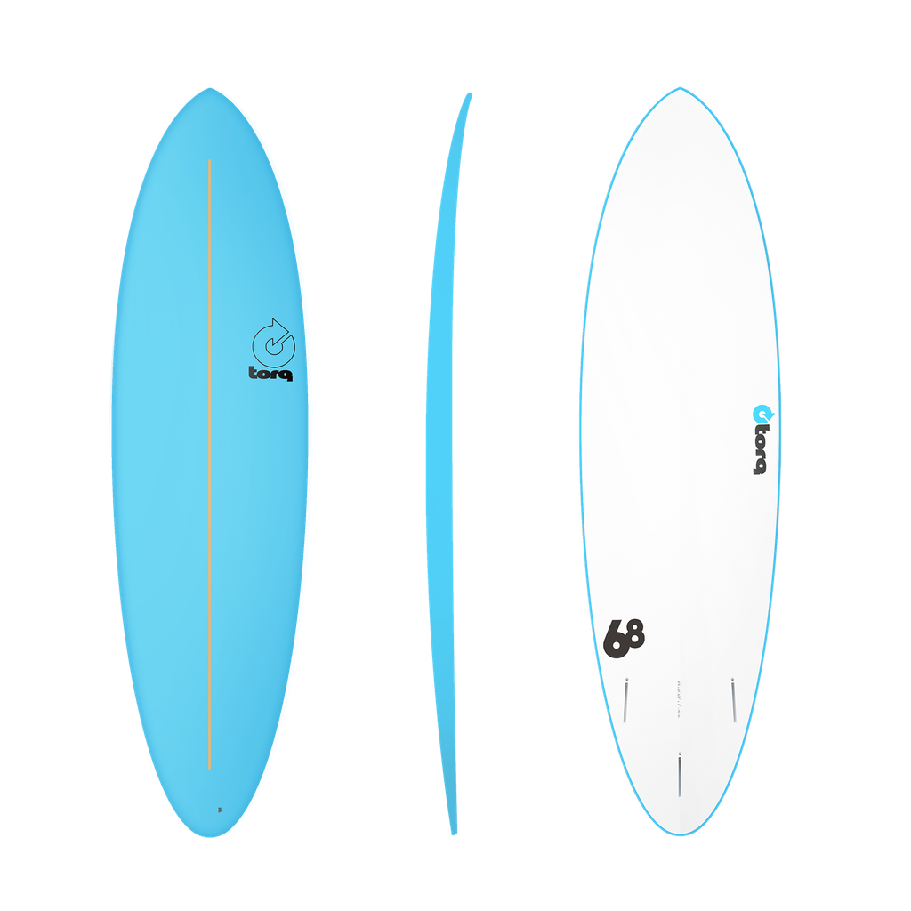 torq Soft Deck PE 6'8 - Fun - Blue