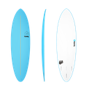 torq Soft Deck PE 6'8 - Fun - Blue