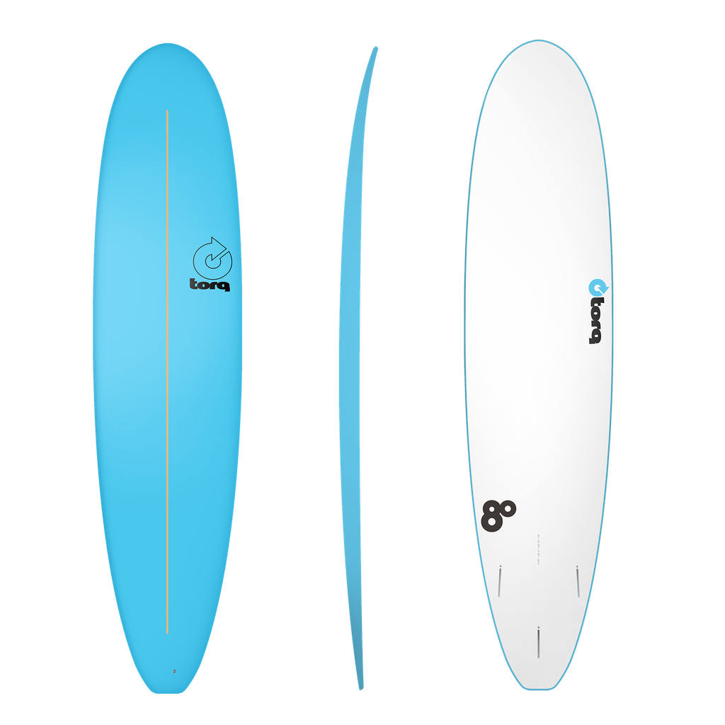 torq Soft Deck PE 8'0 - Long - Blue