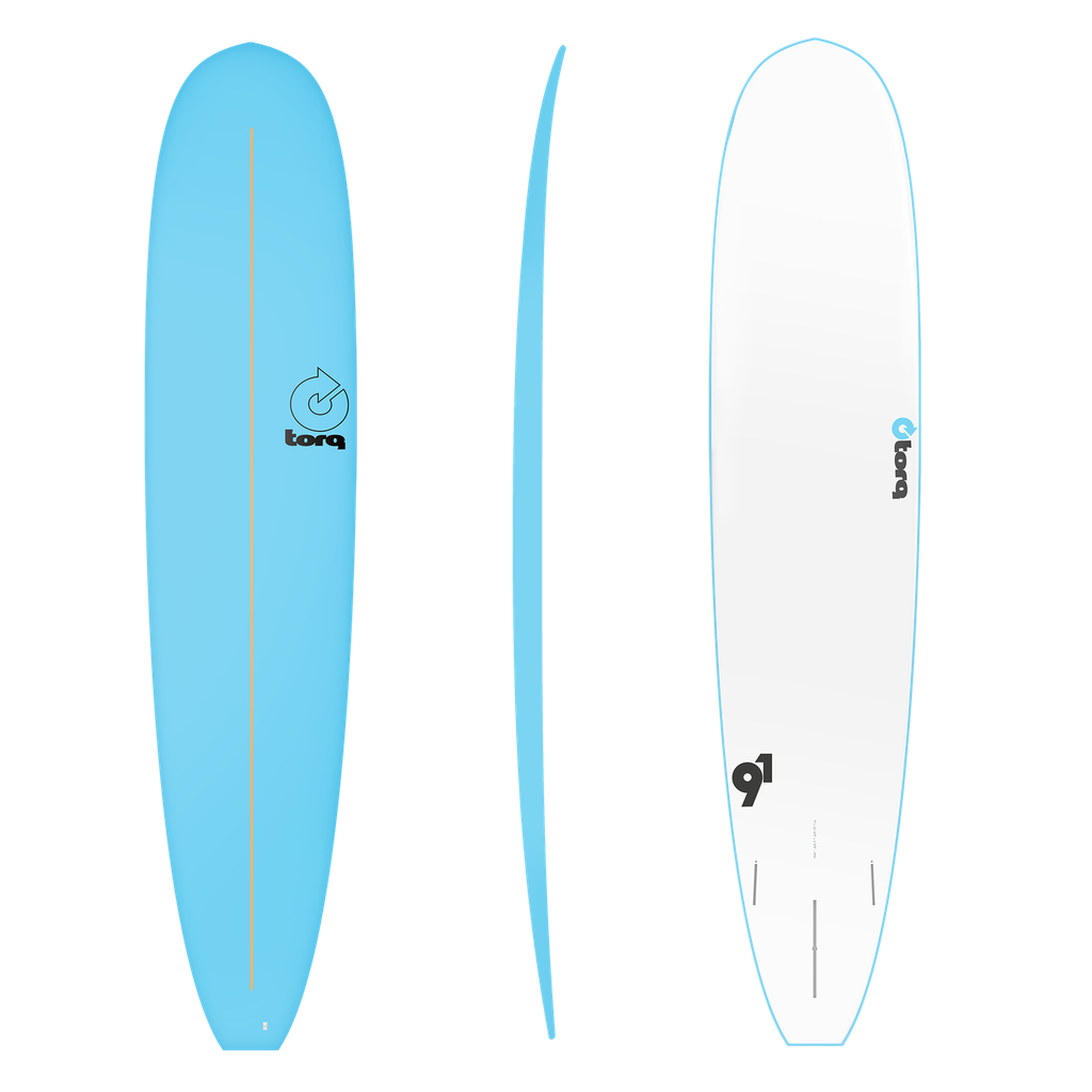 torq Soft Deck PE 9'1 - Long - Blue