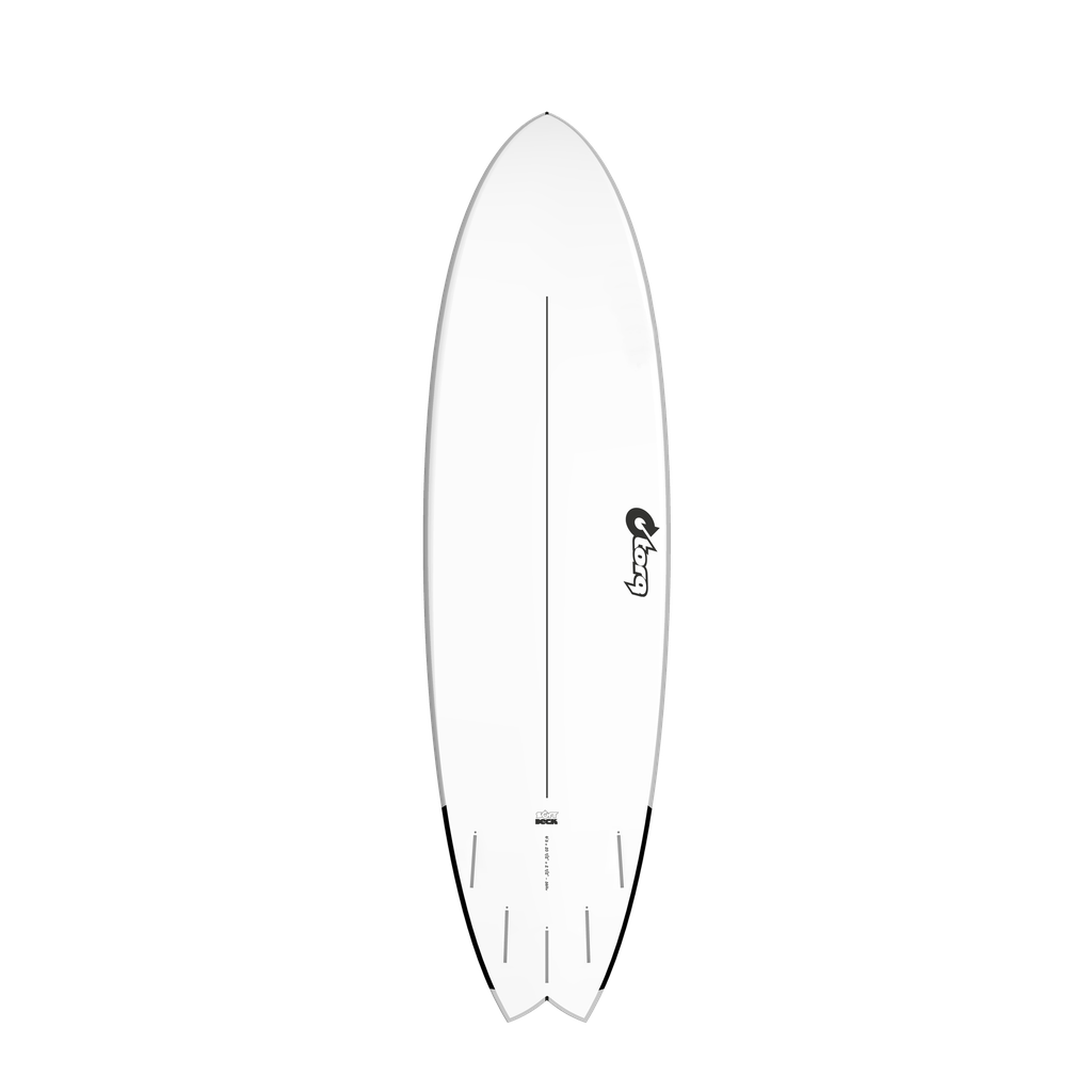 torq Soft Deck EVA 5'11 - Fish - Gray