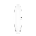 torq Soft Deck EVA 6'10 - Fish - Gray