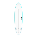 torq Soft Deck EVA 6'8 - Fun - Blue + Blue Tail