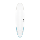 torq Soft Deck EVA 7'8 - Fun V+ - Sand + Blue Tail