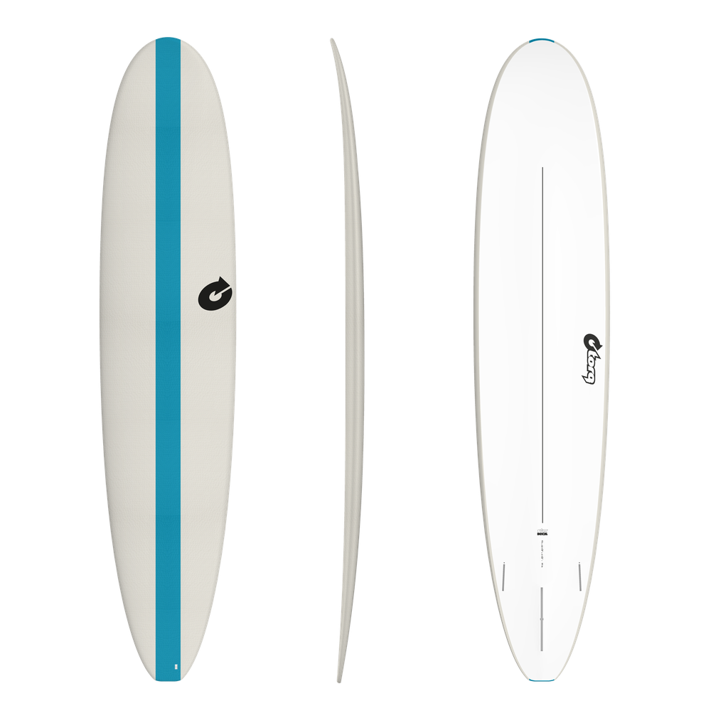 torq Soft Deck EVA 8'0 - Long - Sand + Blue Center