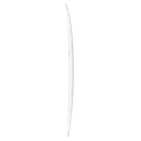torq TET 6´8 - Funboard - White + Carbon Strip 