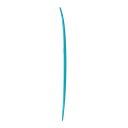 torq TET 8´0 - Longboard - White + Carbon Strip + Teal Rails