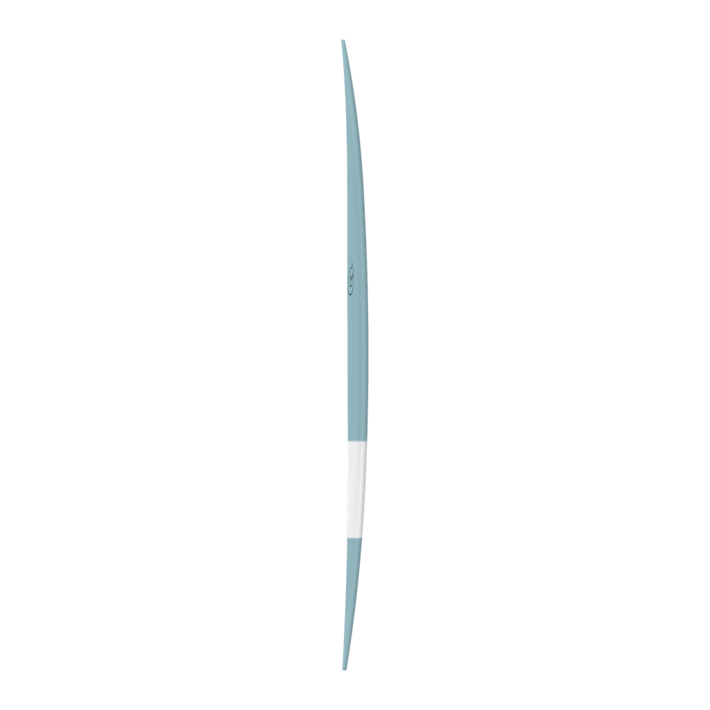 torq TEC 8'6 - The Don XL - Ice Blue Tint + White + Polish