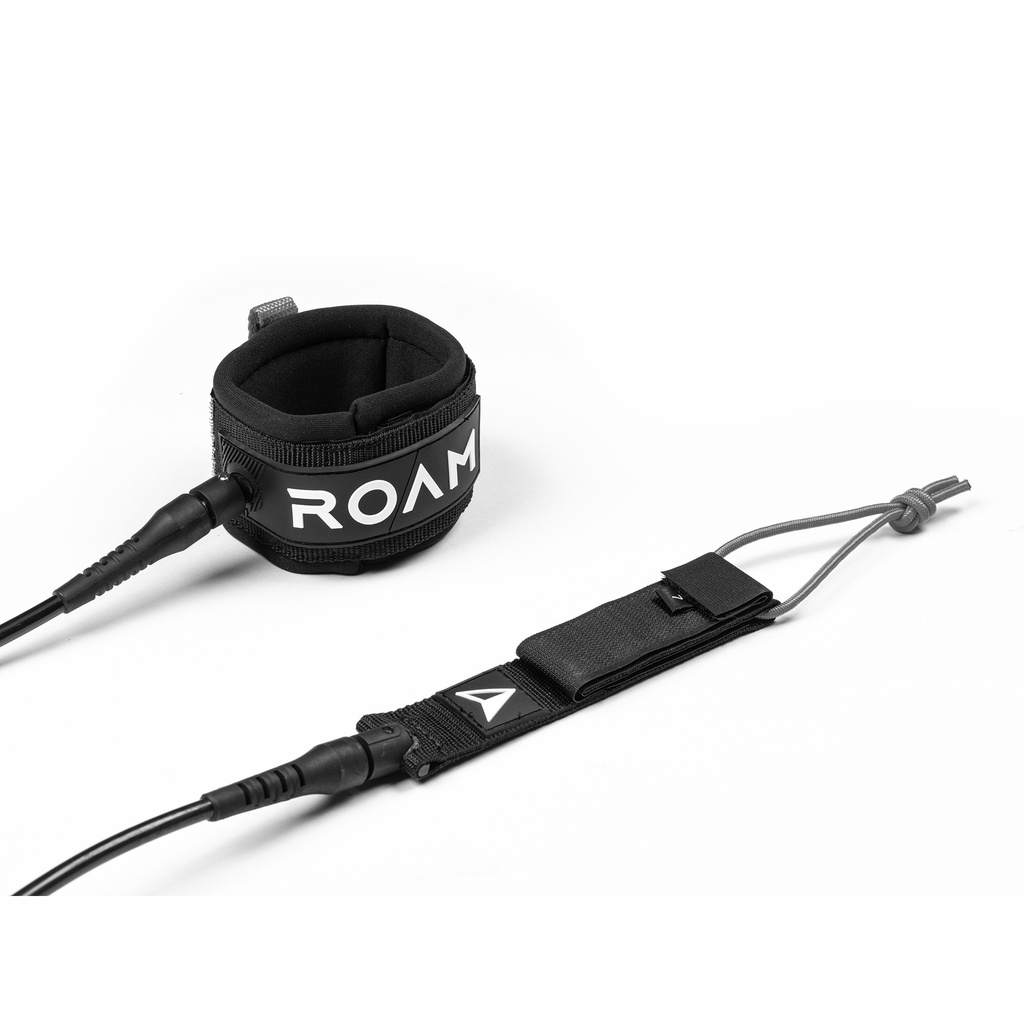 ROAM - 5' ECO Alternative  Recycled Comp Leash - Black