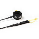 ROAM - 6'  Big Wave/SUP Leash - Black