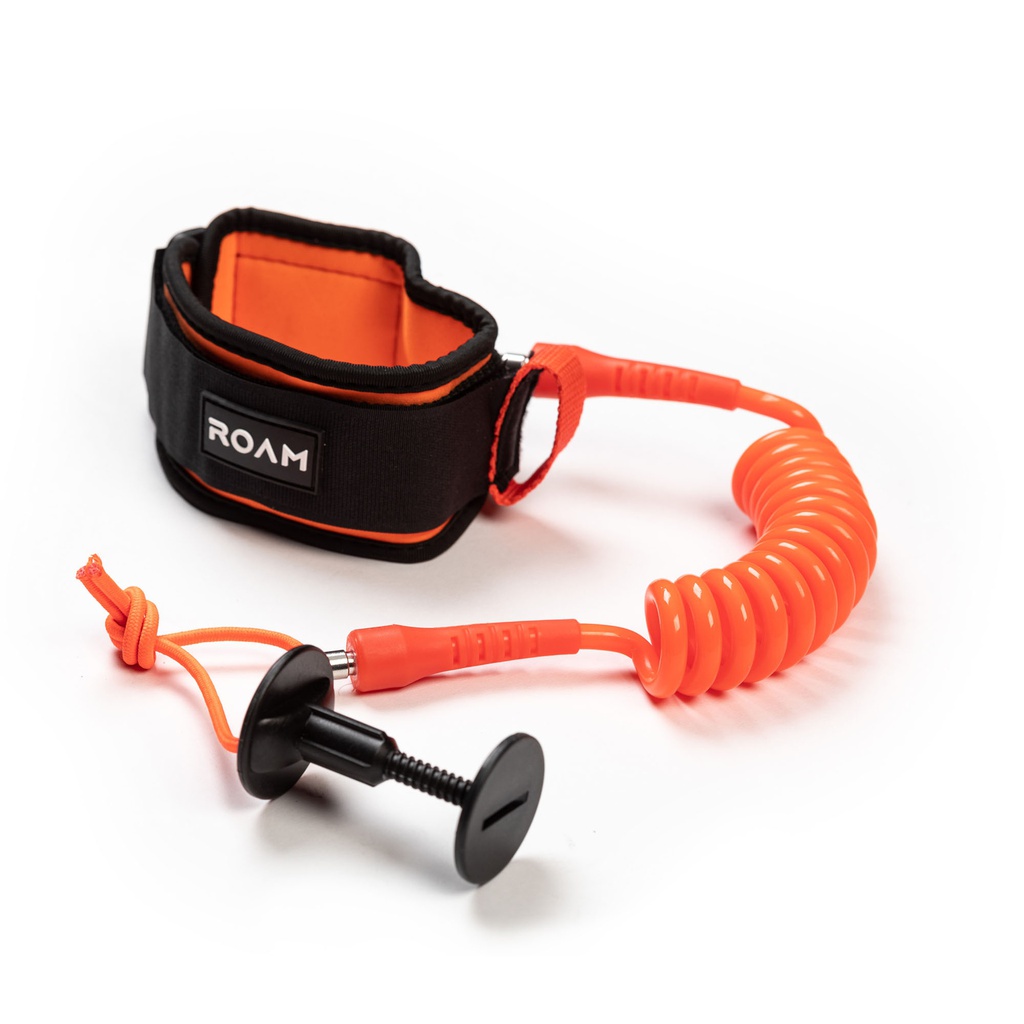 ROAM - 4' Bodyboard Leash - Orange - Large