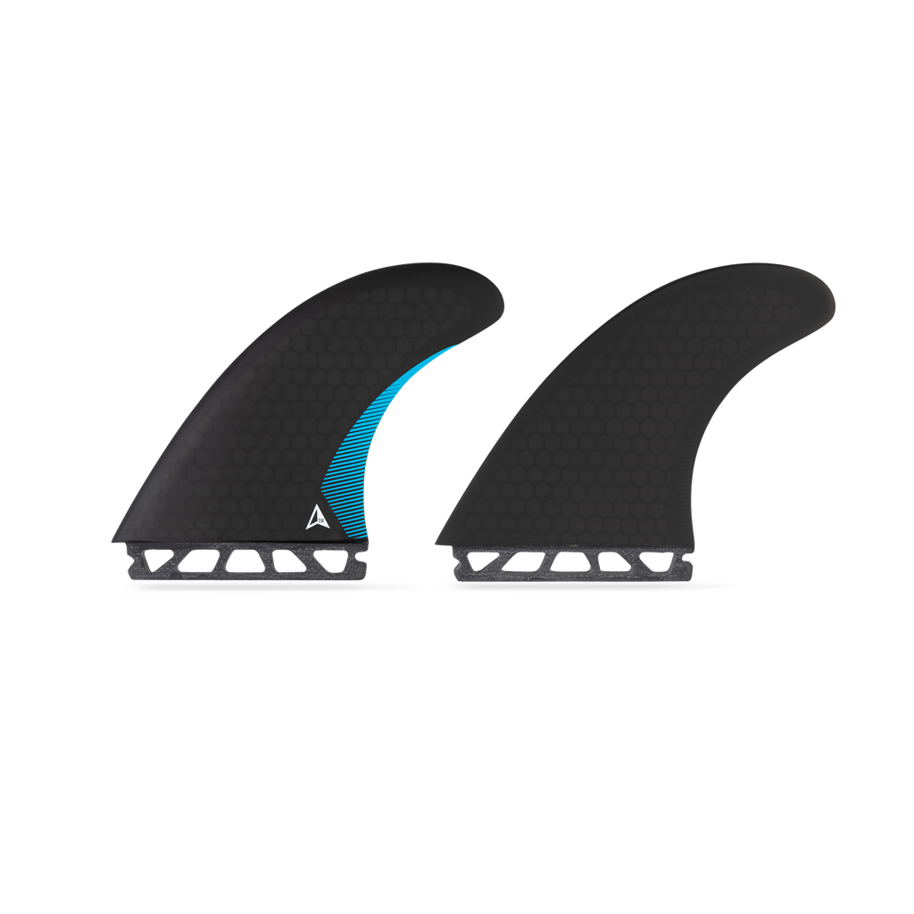 ROAM - Twin Fin Set  Single Tab - Black - Size M