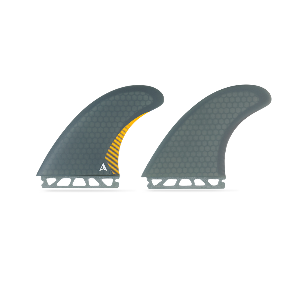 ROAM - Twin Fin Set  Single Tab - Smoke - Size M