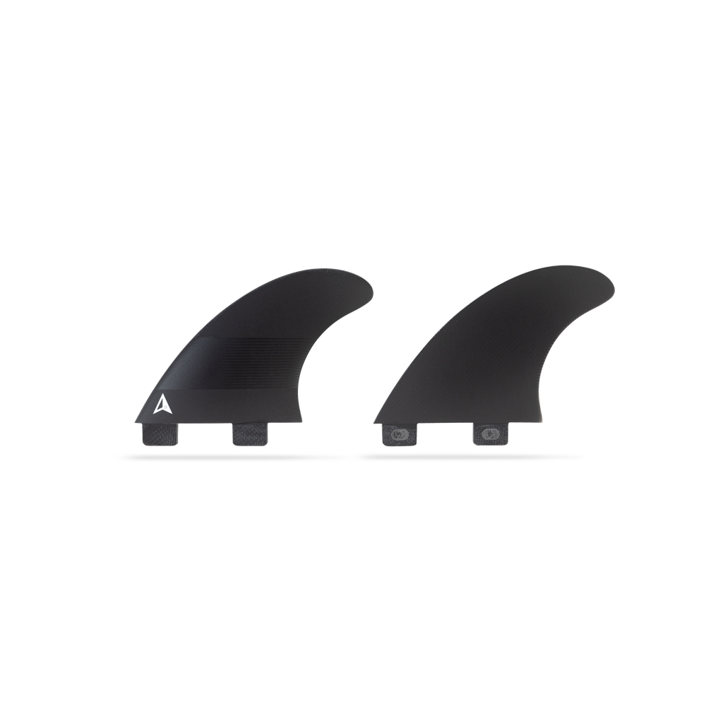 ROAM - Side Bites Fin Set  Dual Tab - Black - Size M