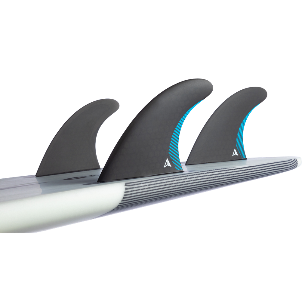 ROAM - Performanced Thruster Fin Set  Single Tab - Black - Size L