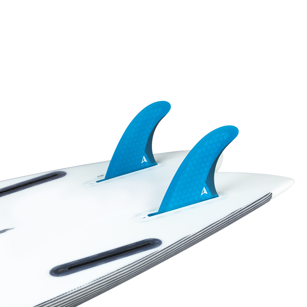 ROAM - Quad Rear Fin Set  Single Tab - Blue - Size M