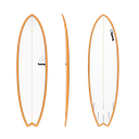 torq TET 6´3 - Fish - Orange Rails + Pinline 