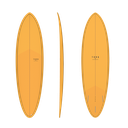 torq TET 6´8 - Funboard - Orange + Pattern 