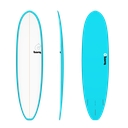 torq TET 7´4 - Funboard V+ - Blue + Pinline 