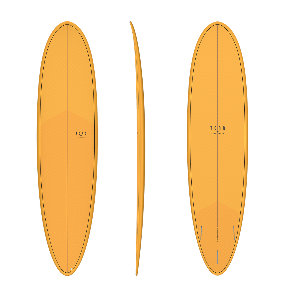 torq TET 7´6 - Funboard - Orange + Pattern 