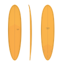 torq TET 7´6 - Funboard - Orange + Pattern 