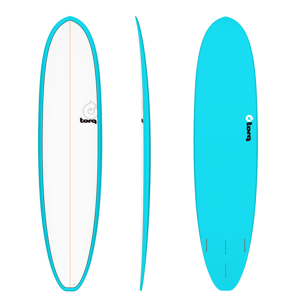 torq TET 8´2 - Funboard V+ - Blue + Pinline 