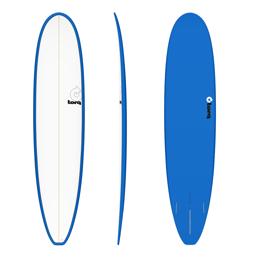 torq TET 8´6 - Longboard - Navy Blue + Pinline 