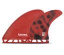 Futures Coffin Bros Fiberglass - Red/Blk