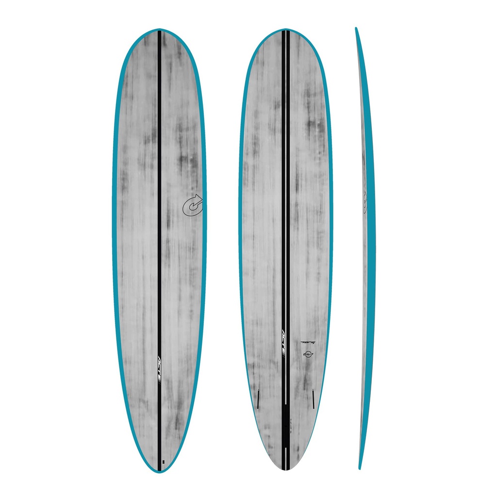 torq ACT 9´0 - 24/7 - Brushed Gray + Teal Rails 