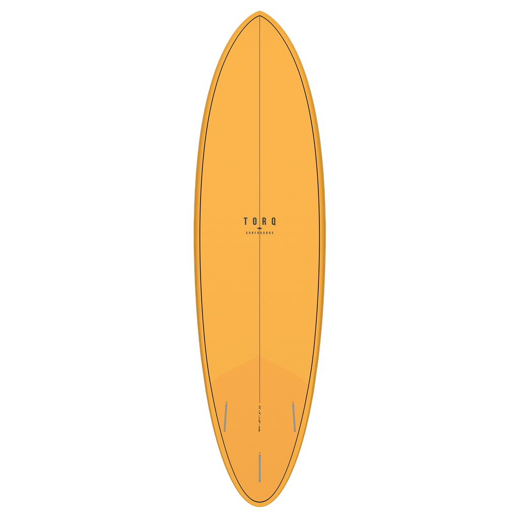 torq TET 6´8 - Funboard - Orange + Pattern 