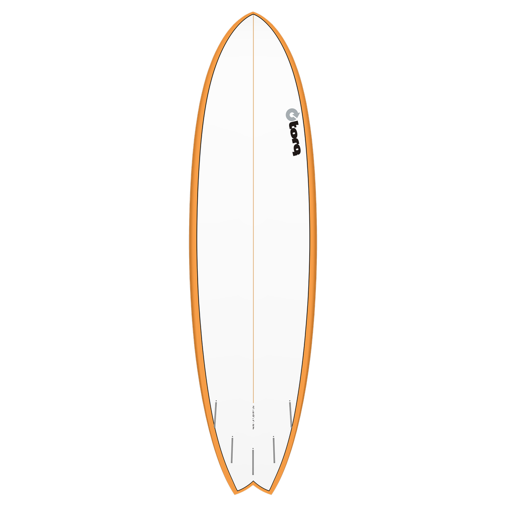 torq TET 7´2 - Fish - Orange Rails + Pinline 