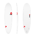 torq TET 7´4 - Funboard V+ - Rental - White 