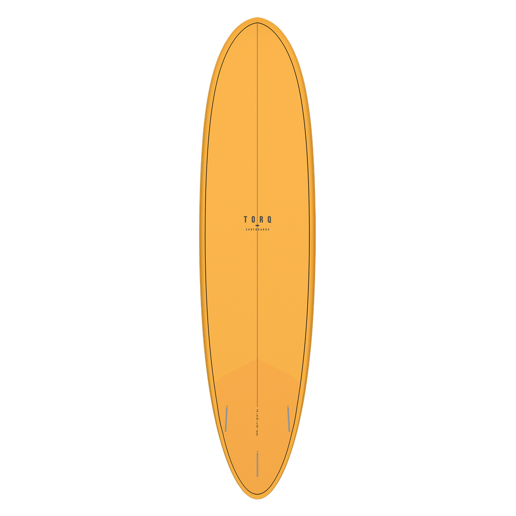 torq TET 7´6 - Funboard - Orange + Pattern 