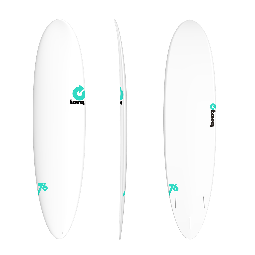 torq TET 7´6 - Funboard - Rental - White 