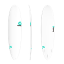 torq TET 7´6 - Funboard - Rental - White 