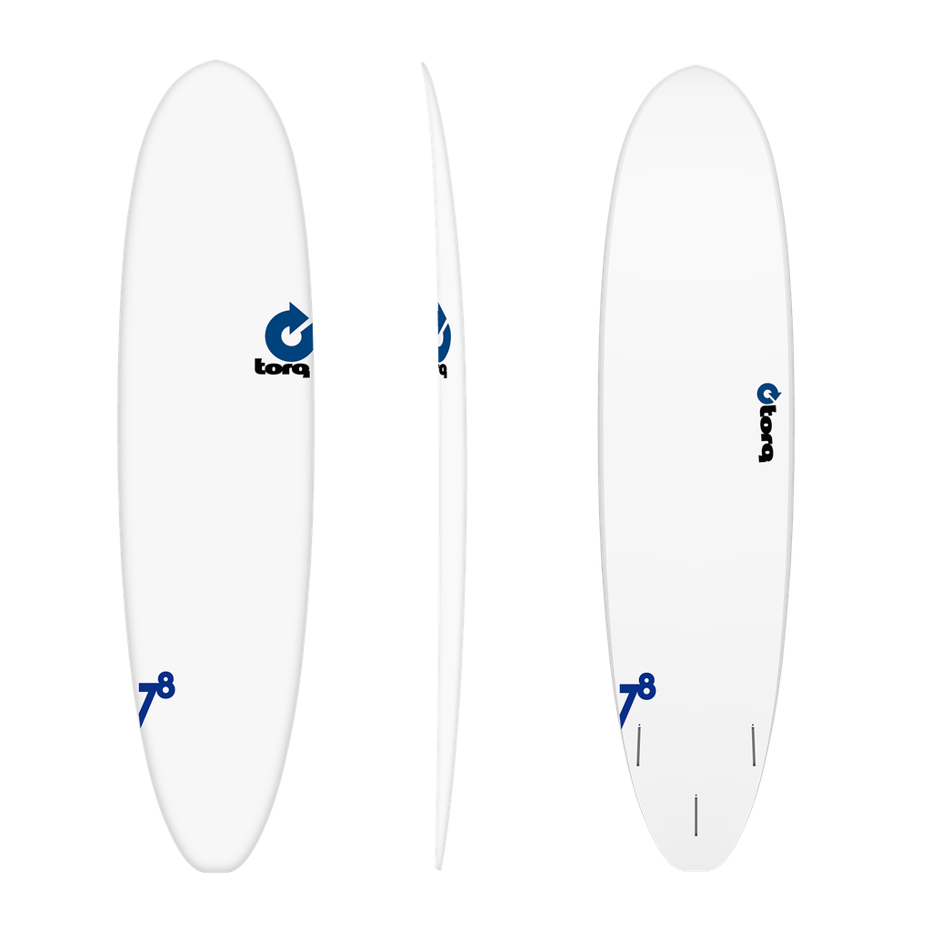 torq TET 7´8 - Funboard V+ - Rental - White 