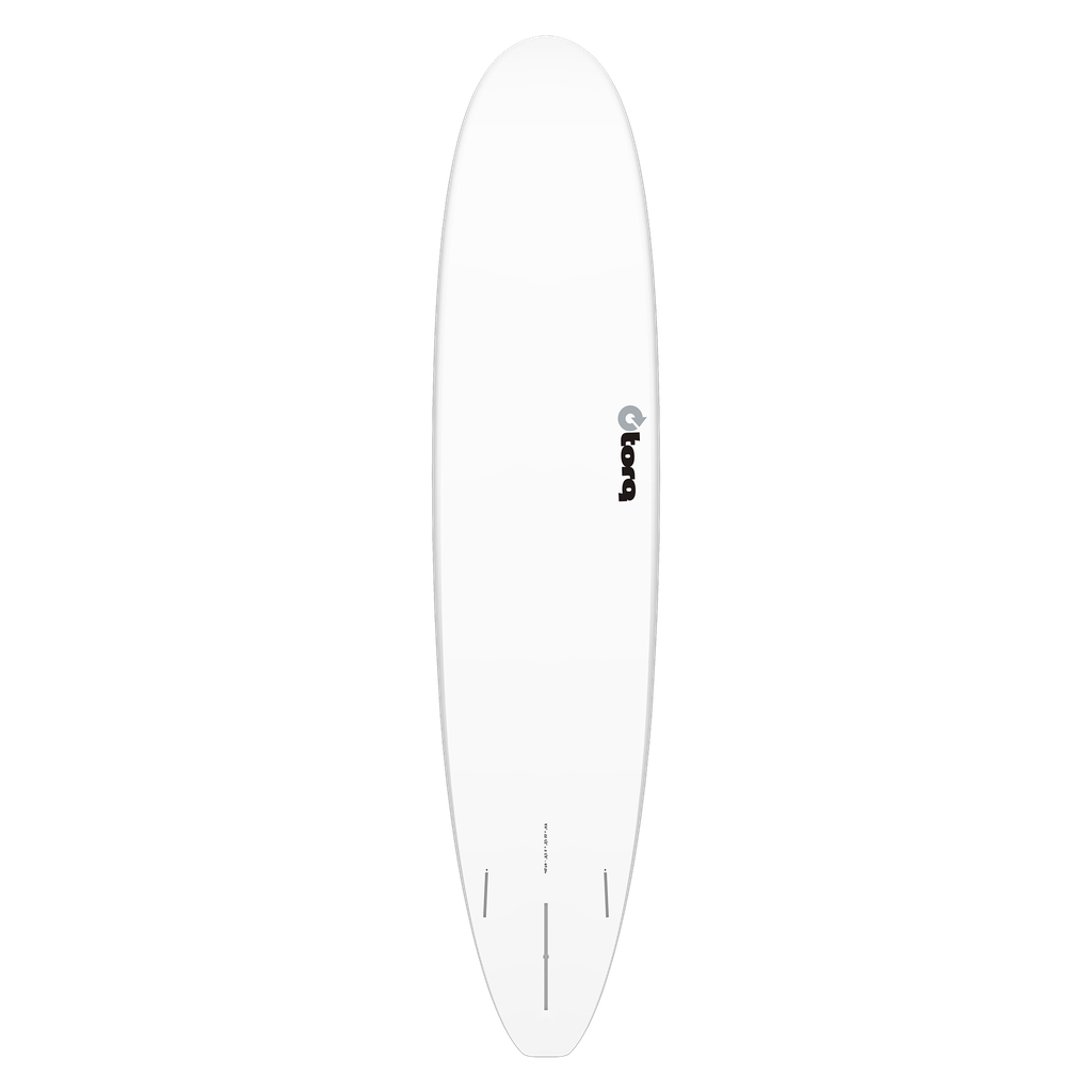 torq TET 8´6 - Longboard - White + Pinline 