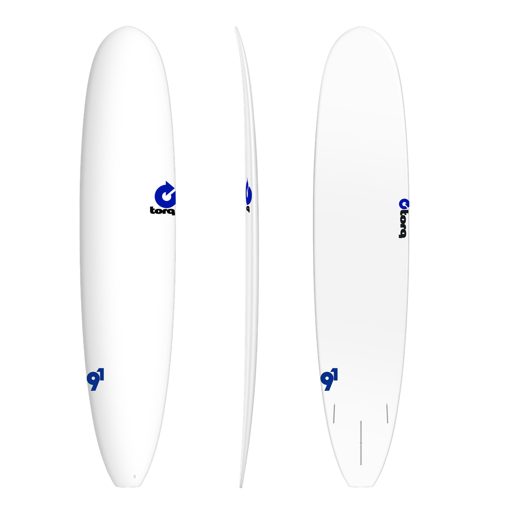 torq TET 9´1 - Longboard - Rental - White 