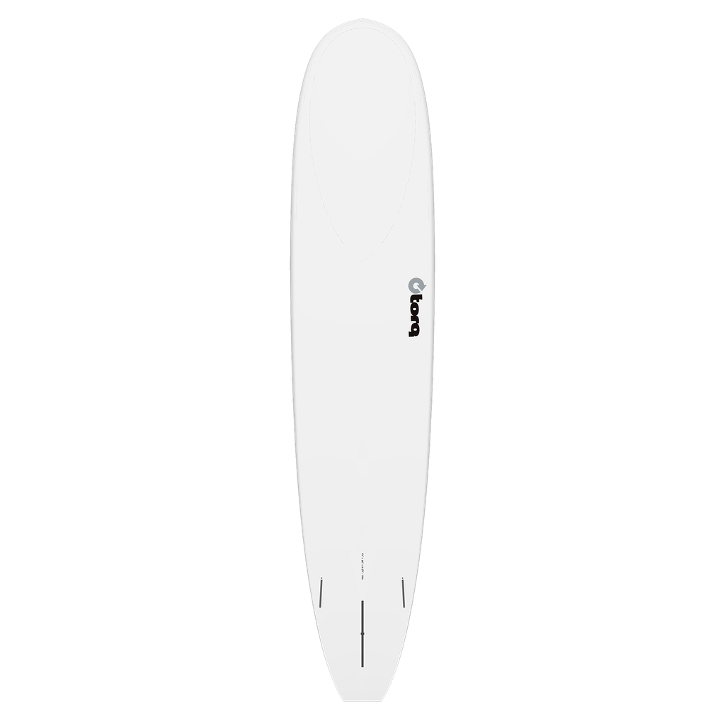 torq TET 9´1 - Longboard - White + Pinline 