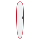 torq TET 9´6 - Longboard - Red Rails + Pinline 