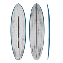torq ACT 6´6 - Bigboy 23 - Brushed Gray + Blue Rails