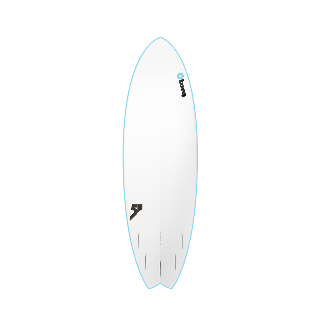 torq Soft Deck PE 5'11 - Fish - Blue