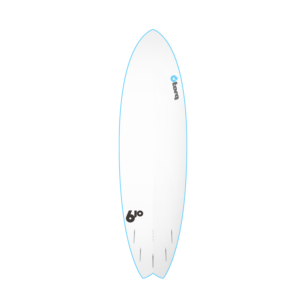 torq Soft Deck PE 6'10 - Fish - Blue