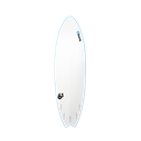 torq Soft Deck PE 6'3 - Fish - Blue