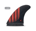 P8 Thruster - Alpha Series Carbon/Red (MFG) - With Plastic Fin Key Included