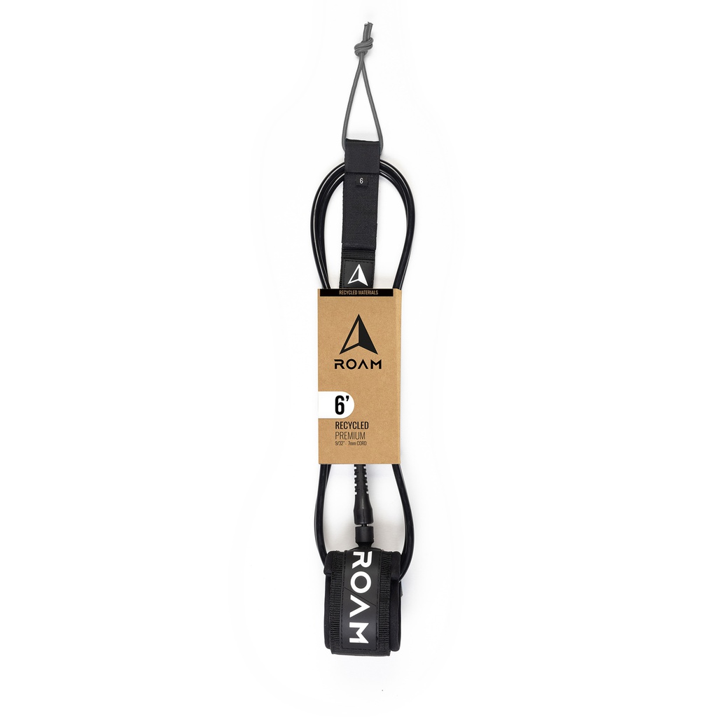 ROAM - 6' ECO Alternative  Recycled Pemium Leash - Black